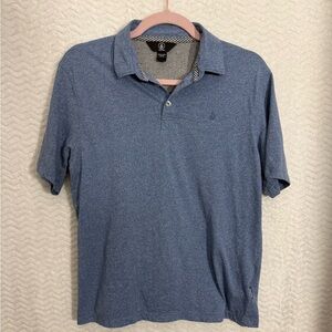 Volcom Heathered Blue Polo Shirt. Youth 14. Look handsome in this bad boy!